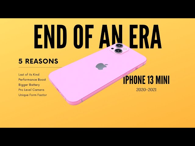 NEW iPhone 13 Mini - 5 Reasons to Buy NOW!