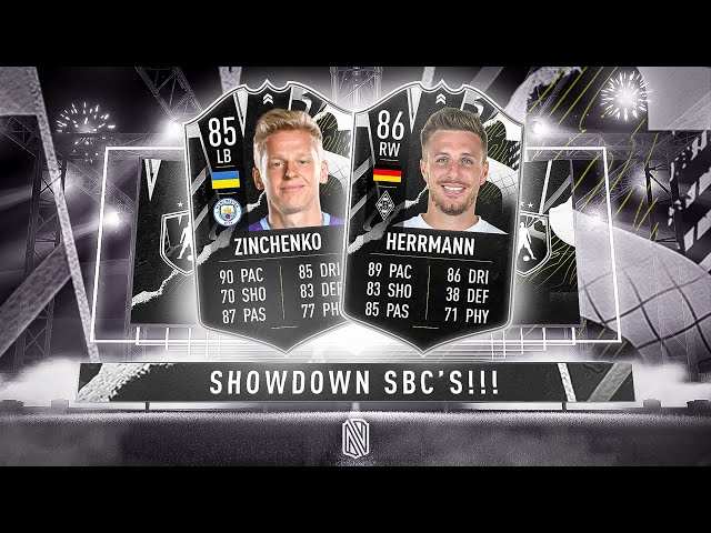 NEW SHOWDOWN SBC! ZINCHENKO Vs HERRMANN - FIFA 21 Ultimate Team