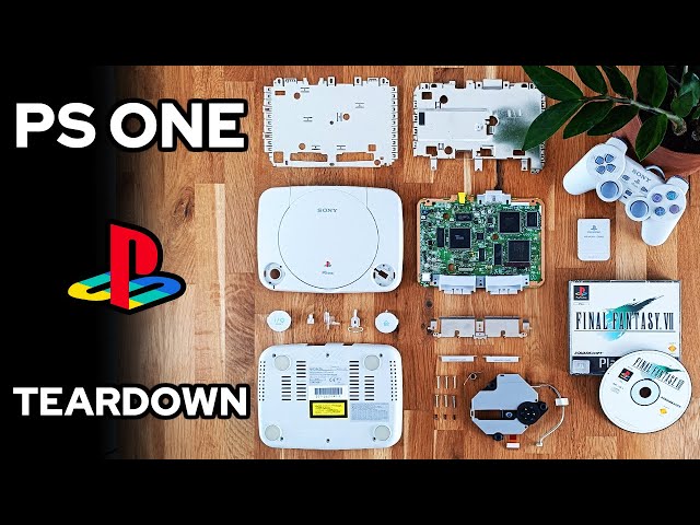 PS One Teardown + Removing Old Modchip