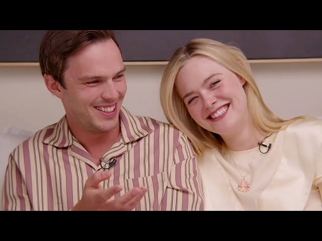 Elle Fanning And Nicholas Hoult Take The Co-Star Test