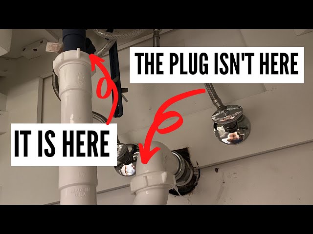 Why Your Drain is Plugged | And, How to Unplug Your Bathroom Drain in 5 Minutes