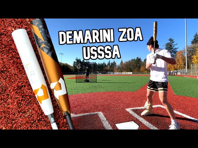 2022 DeMarini ZOA vs. DeMarini CF | USSSA Baseball Bat Review