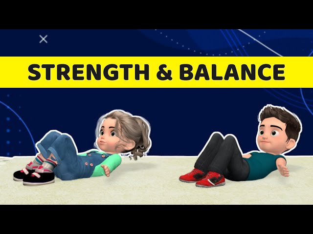 8 SUPER FUN CORE EXERCISES FOR KIDS: STRENGTH & BALANCE