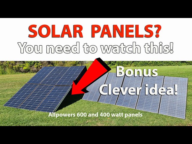 HOW TO SOLAR POWER CHARGE IN SERIES | Dave Stanton