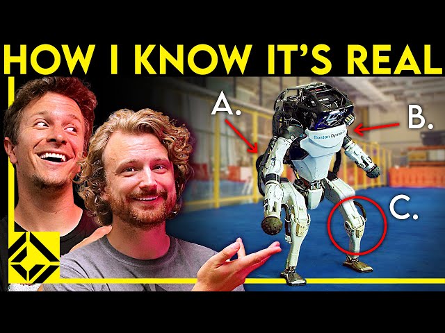 Boston Dynamics Robots Can't be Faked - VFX Artists Explain Why