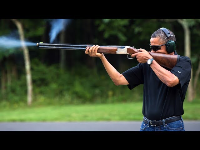 Obama: "Shotgun Photo Photoshopped"