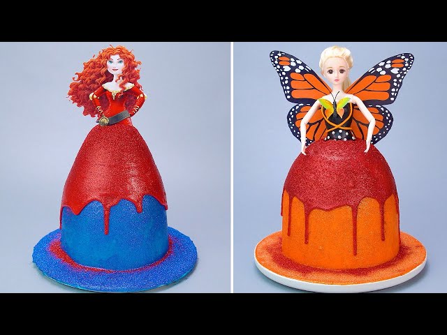 100+ Amazing Doll Cake Decorating Recipe | Fancy Chocolate Cake And Dessert Ideas