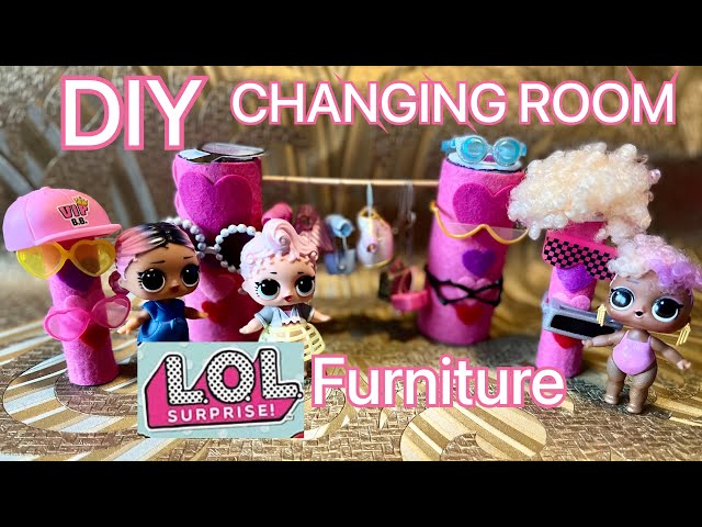 Do it Yourself L.O.L. Surprise Closet hardware and accessories. For Sunglasses and more. DIY hanger.
