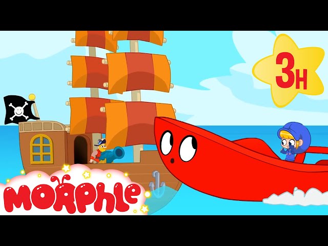 A Whole Bunch Of Pirates | Morphle's Family | My Magic Pet Morphle | Kids Cartoons