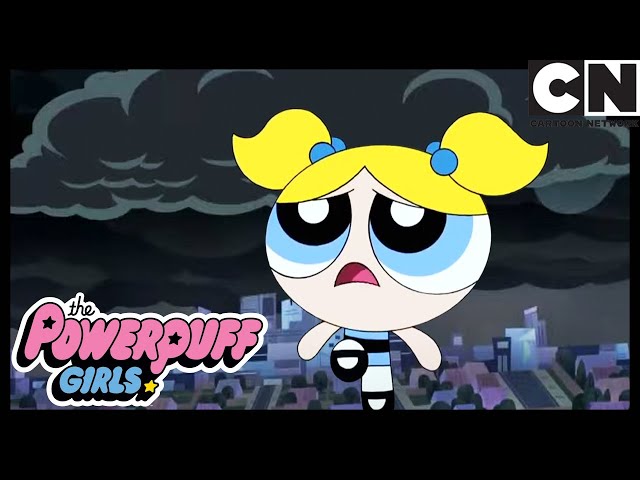 A Mysterious Rain Cloud Making Everyone Sad | Powerpuff Girls Cartoon Network