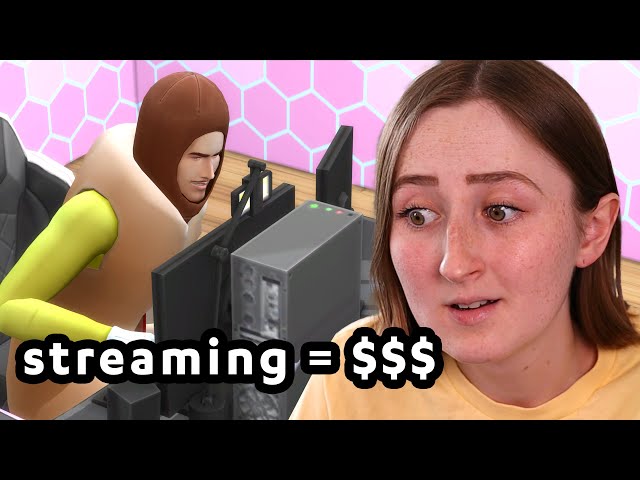 Can being a streamer get you rich in The Sims 4?