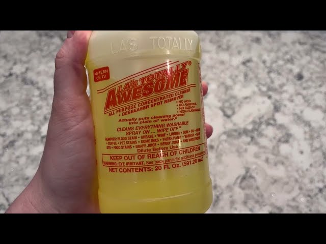 La's Totally Awesome All Purpose Cleaner, Degreaser & Spot Remover Review