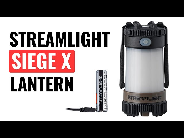Streamlight Siege X Lantern - 18650 Lithium Powered!!