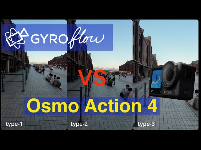 [DJI Osmo Action 4] Gyroflow vs. Rock Steady 3.0