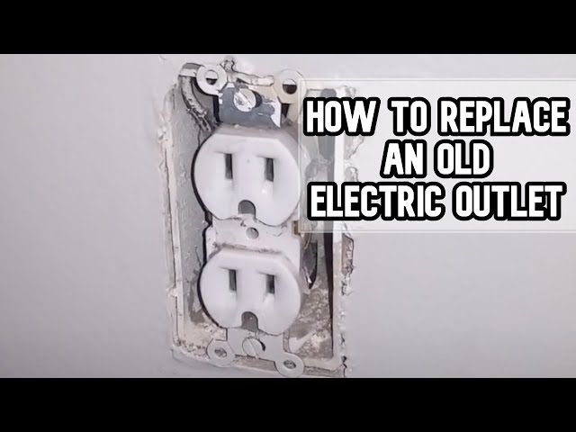 How to replace an old electric outlet DIY video | #diy #outlet