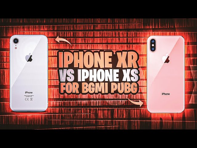 🔥iPhone XS Vs iPhone XR | WHICH IS BEST IN 2024 FOR PUBG BGMI
