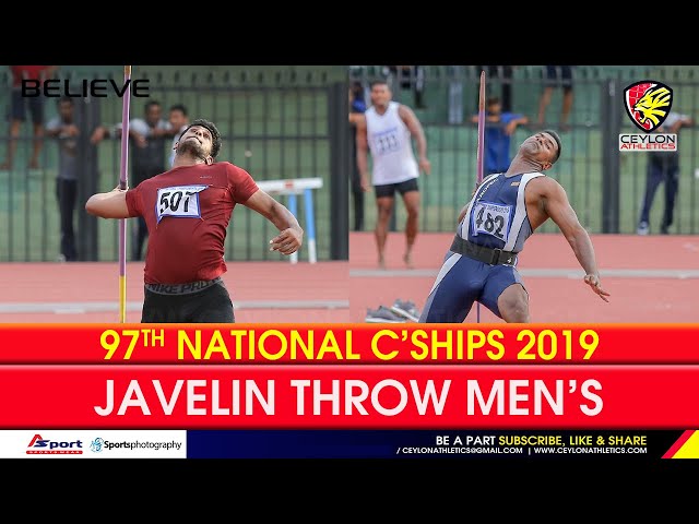 Javelin Throw Mens Finals National Championships 2019 1