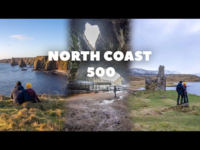 The North Coast 500 | Plodda Falls, Ardvrek Castle, Smoo Cave, Duncansby Stacks | Scotland