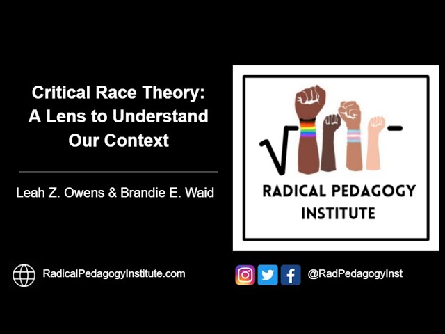 Critical Race Theory: A Lens to Understand Our Context: D.C. Area BLM at School Curriculum Fair 2023
