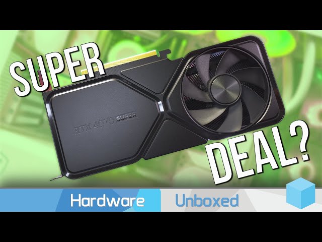 Nvidia GeForce RTX 4070 Super Review - Finally Good Value?