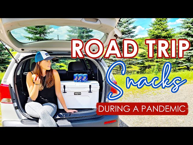 ROAD TRIP SNACKS, BREAKFAST & LUNCH IDEAS | Easy & Essential | Road tripping during a pandemic!!