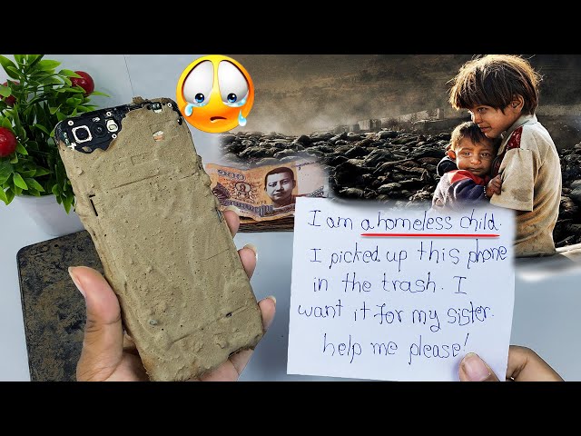 How To Restore Abandoned Destroyed Phone from homeless child | Restoration phone Realme C2 Cracked