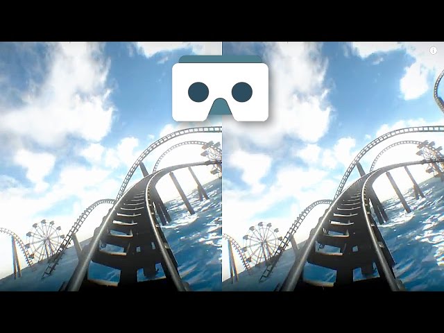 Virtual Reality Roller Coaster for VR Box & Google Cardboard: 3D Video Underwater Park
