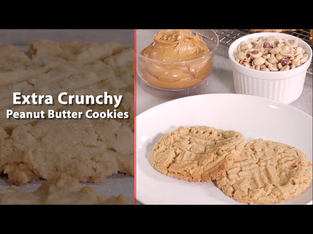 EXTRA Crunchy Peanut Butter Cookies | Cooking Made Easy with June