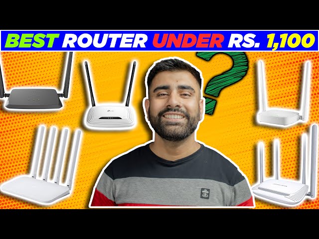 Best Wi-Fi Router in India in 2022 || Budget Router Under ₹1,100 for Home and Office