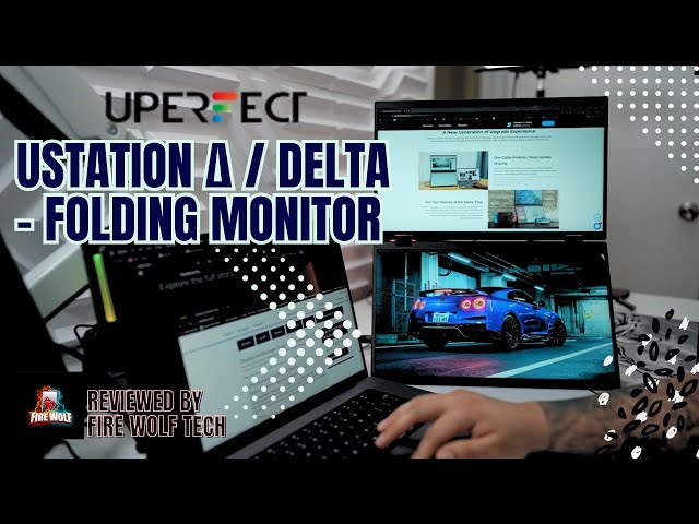 UPERFECT UStation Delta Δ Portable Folding Monitor Reviewed by @FireWolfTech