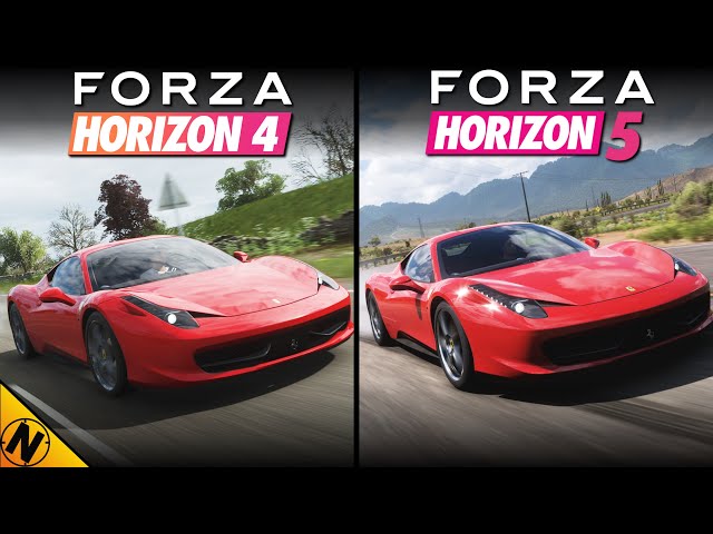 Forza Horizon 5 vs Forza Horizon 4 | Direct Comparison