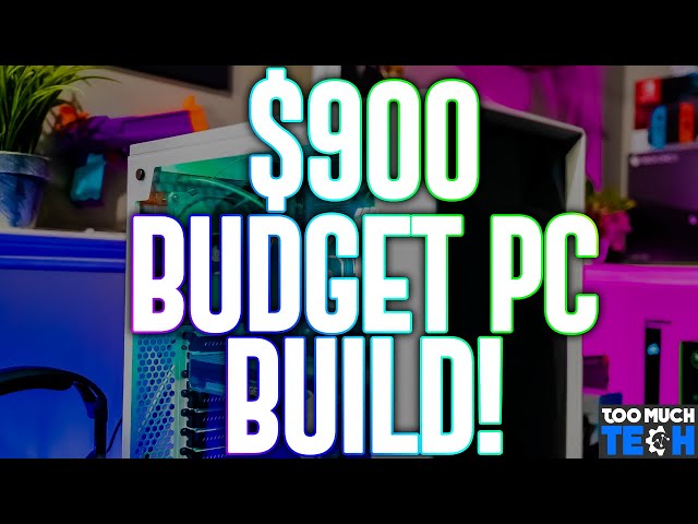 $1000 BUDGET PC BUILD: 144+ FPS Gaming and Content Creation PC!