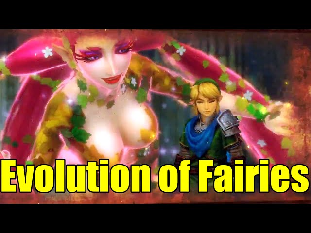 Every Fairy In The Legend of Zelda Series (Evolution of Fairies)