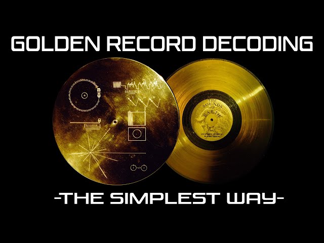 Voyager Golden Record Images Decoding (Step by step - The simplest way)