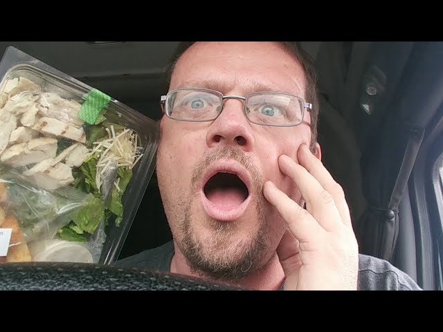 Ich aß Salat - im livestream :o
