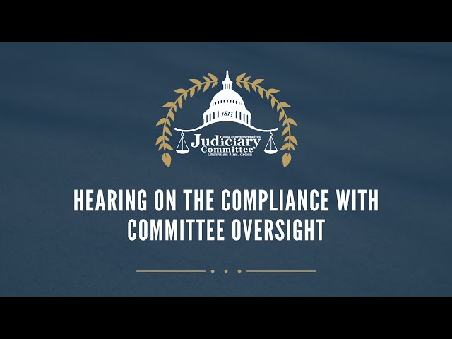 Compliance with Committee Oversight