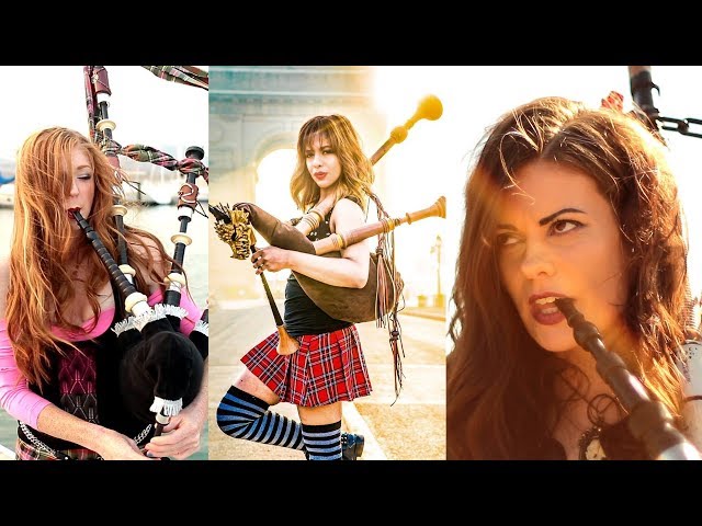 Shipping Up To Boston/Enter Sandman - Bagpipe Cover (The Snake Charmer x Goddesses of Bagpipe)