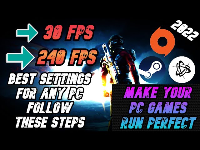 Make All Your PC Games Run PERFECT & SMOOTH! ( More FPS & Fix Stutter ) 2022 ✅