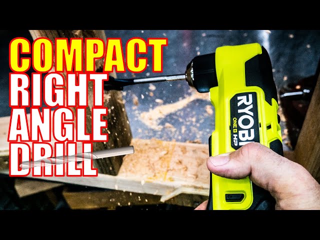 MORE NEW TOOLS - Ryobi HP One+ Right Angle Drill [350 in-lbs]