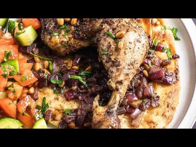 how to cook Musakhan: Palestinian Sumac Chicken with Onions