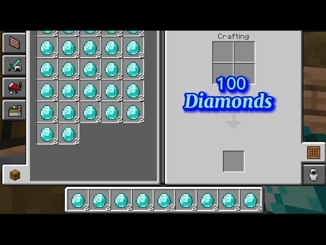 I mine 100 Diamonds ##Playing Minecraft on YouTube world part 24