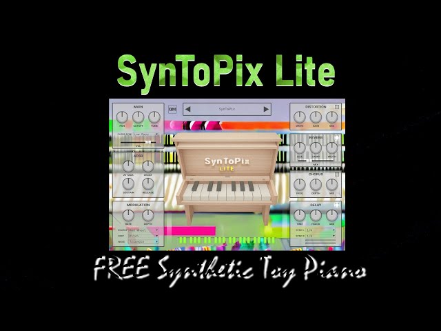 SynToPix Lite FREE Synthetic Toy Piano