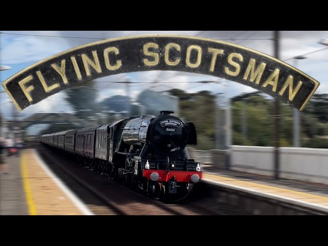 Flying Scotsman AT SPEED 2023! Flat OUT on the East Coast Mainline! 60103 4472 14/09/23