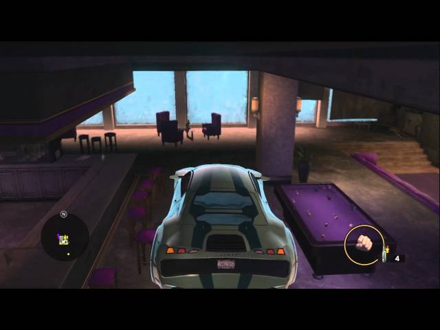 Saints Row 3: Vehicle in Penthouse Glitch
