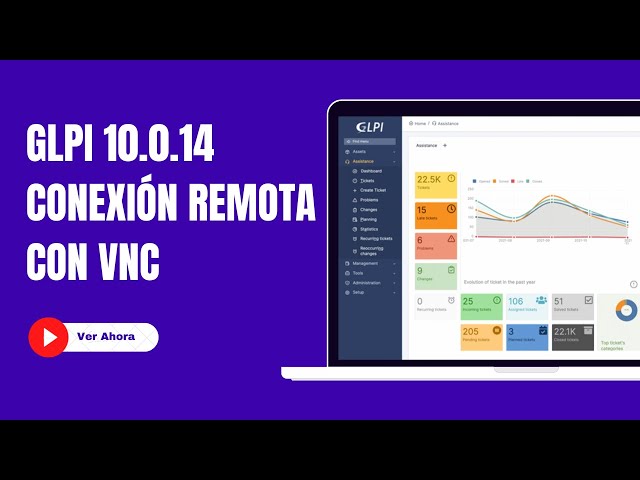 GLPI 10.0.14 - Conexión remota con VNC en las computadoras