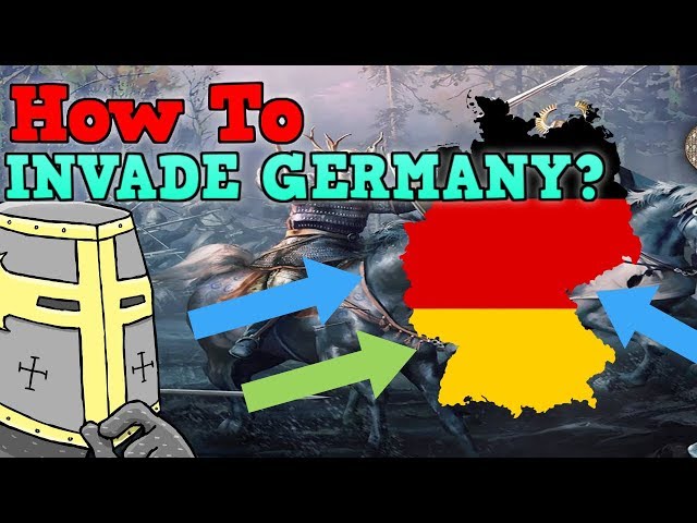 How To INVADE GERMANY in Crusader Kings 2 - 100 Stat Man Returns