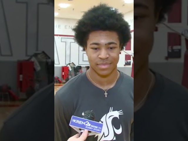 Washington State Junior Jaylen Wells talked about what being ranked in the top 25 means for the team