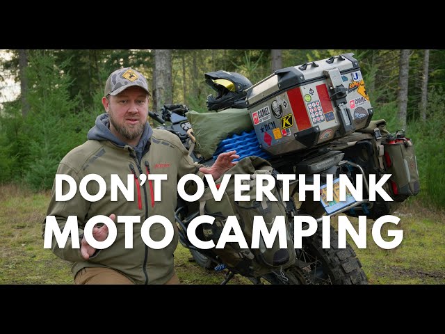 MOTORCYCLE CAMPING SIMPLIFIED - Expert Advice