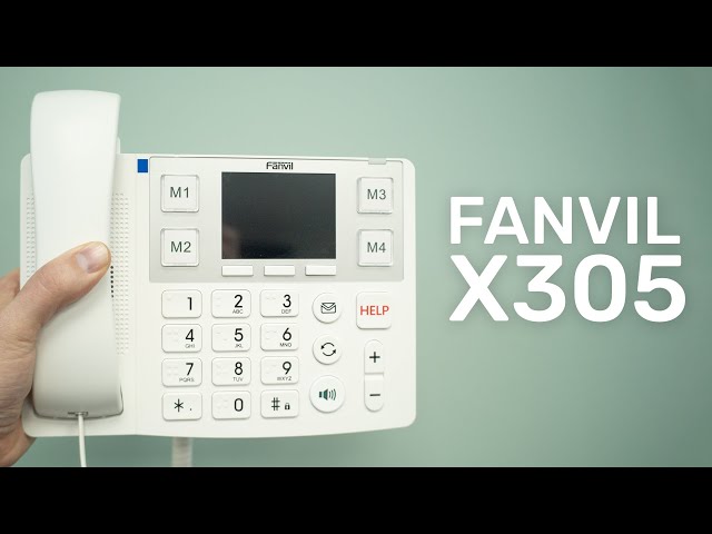 Connecting your Fanvil X305 VoIP Phone - Phonely Residential VoIP Phone Service