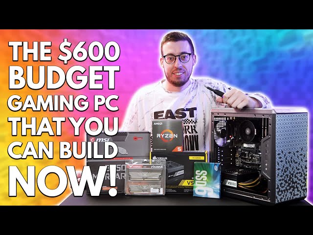 The $600 NO GPU NEEDED Gaming PC! - Full Build Guide & Benchmarks! AMD 5600G [4K]